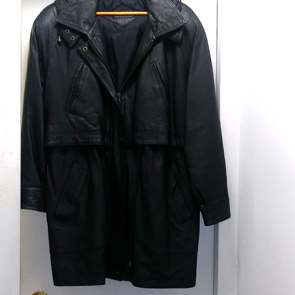 Vintage Unisex Leather Jacket